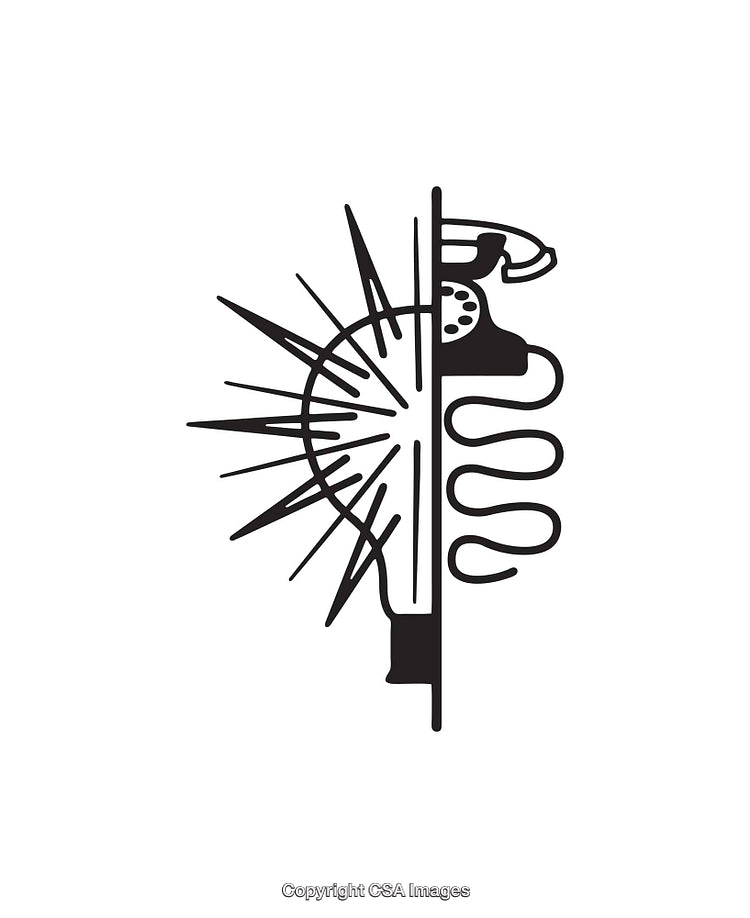 Creative Black and White Icon Design Featuring Bold Artistic Elements