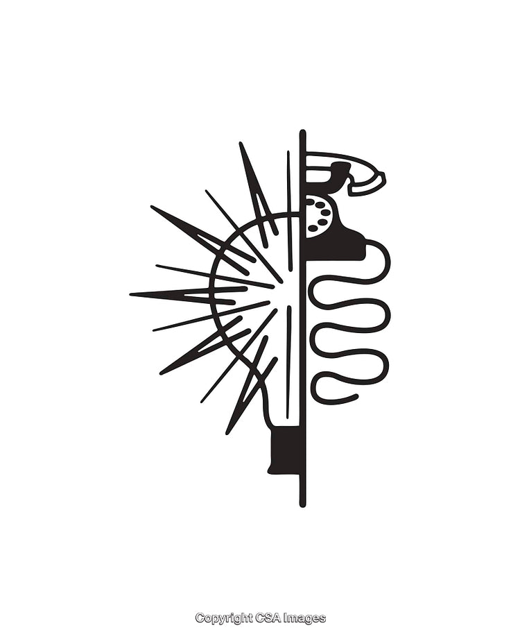 Creative Black and White Icon Design Featuring Bold Artistic Elements