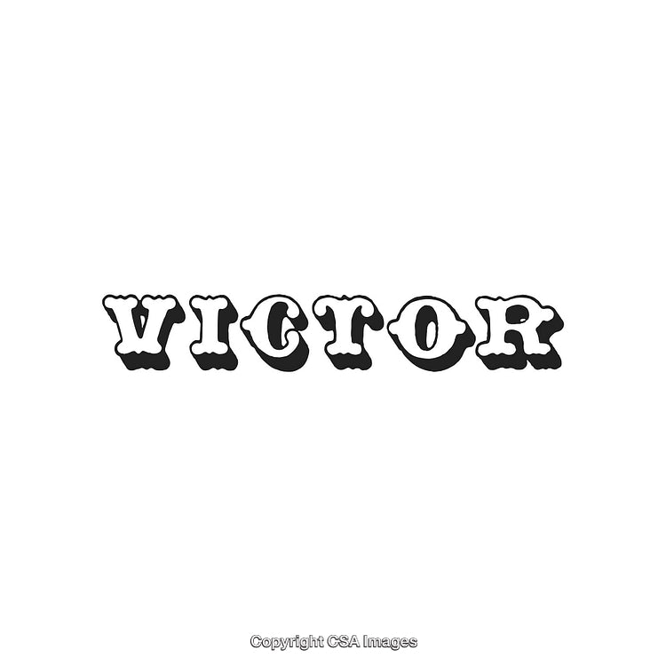 Stylish Retro Text Design Featuring Bold Decorative Typography