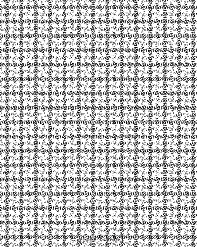 Monochromatic Abstract Pattern With Decorative Interwoven Lines as a Background Design