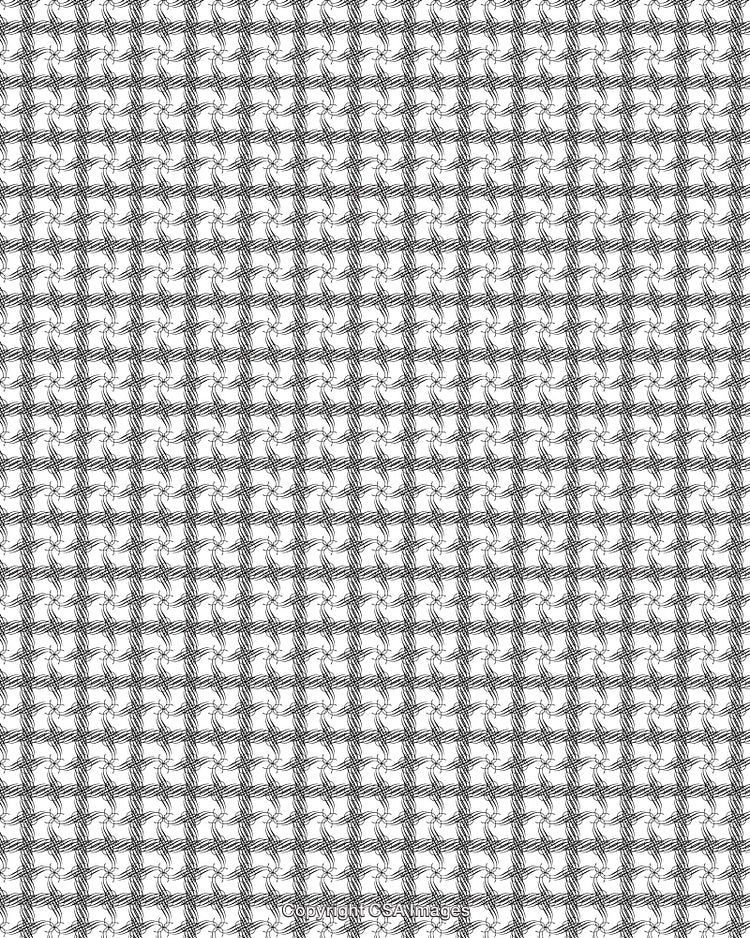 Monochromatic Abstract Pattern With Decorative Interwoven Lines as a Background Design