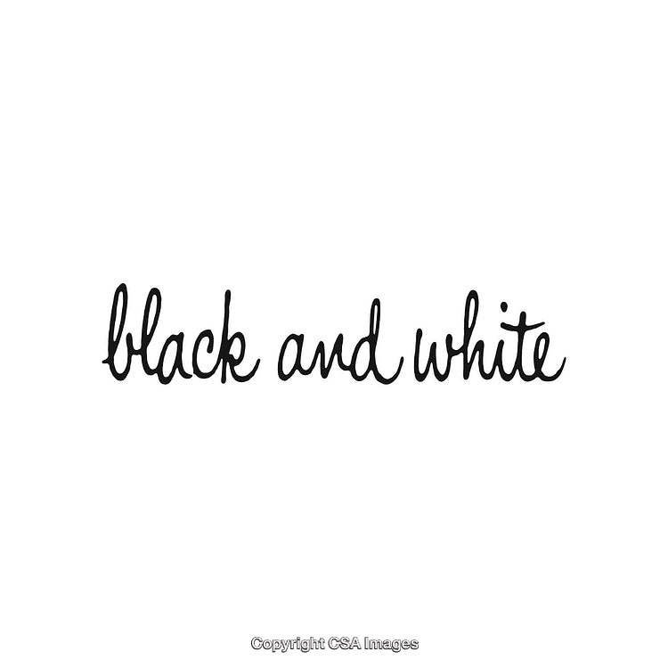 Elegant Handwritten Black and White Text on a Minimal White Background