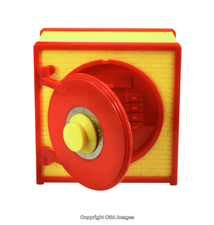 Plastic Toy Safe With Colorful Design and Open Combination Lock