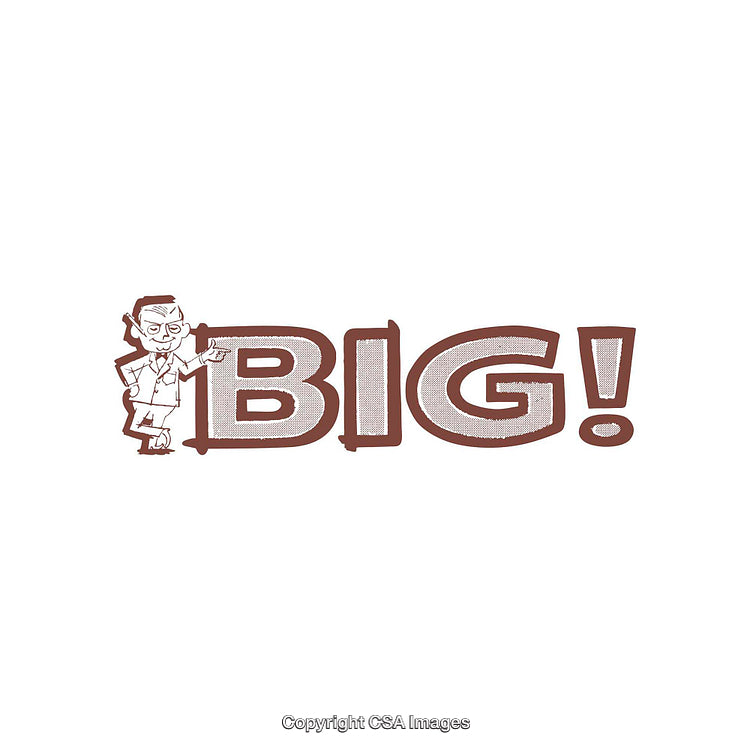 Illustrated Text with Emphasis on Bold Design