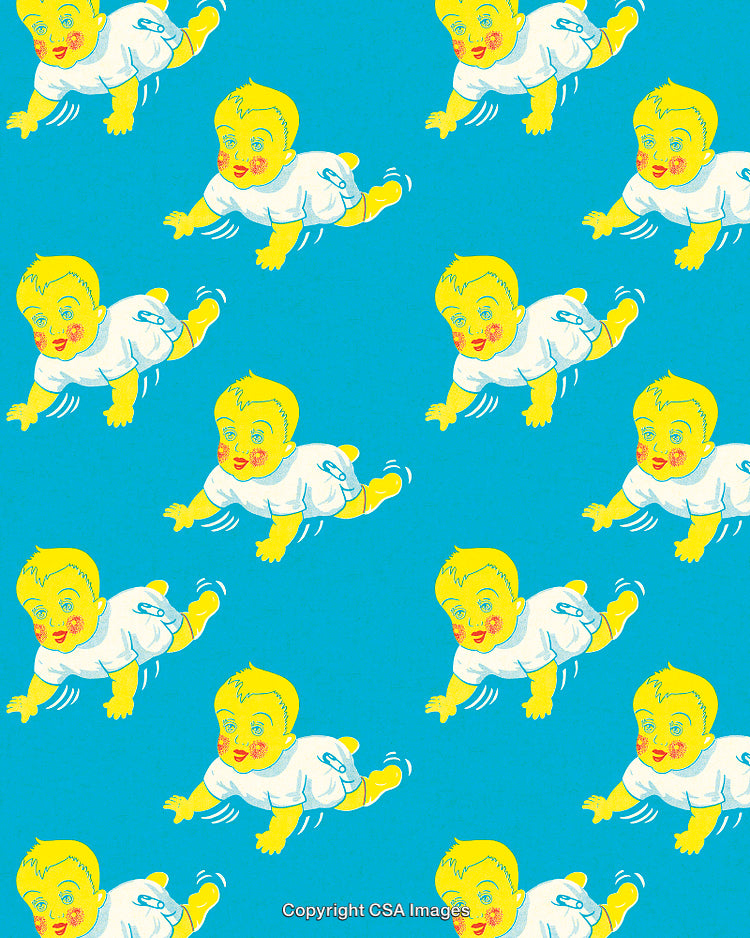 Pattern of Baby Crawling