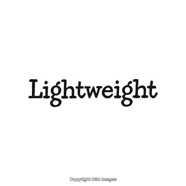 Minimalistic Typographic Design Featuring the Word Lightweight in a Stylish Font