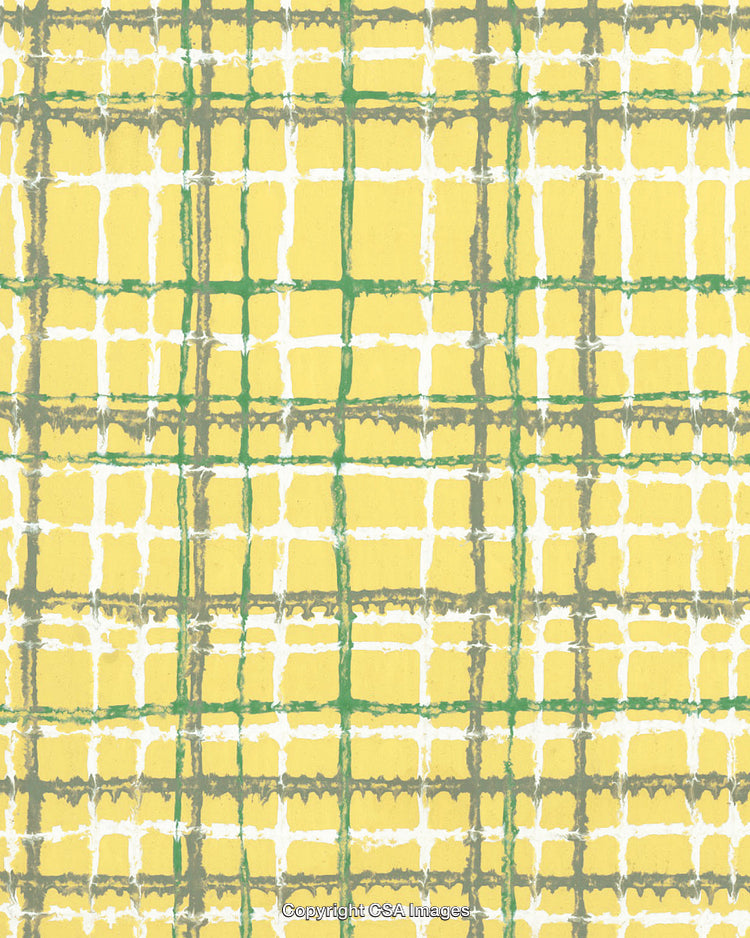 Yellow Plaid Pattern