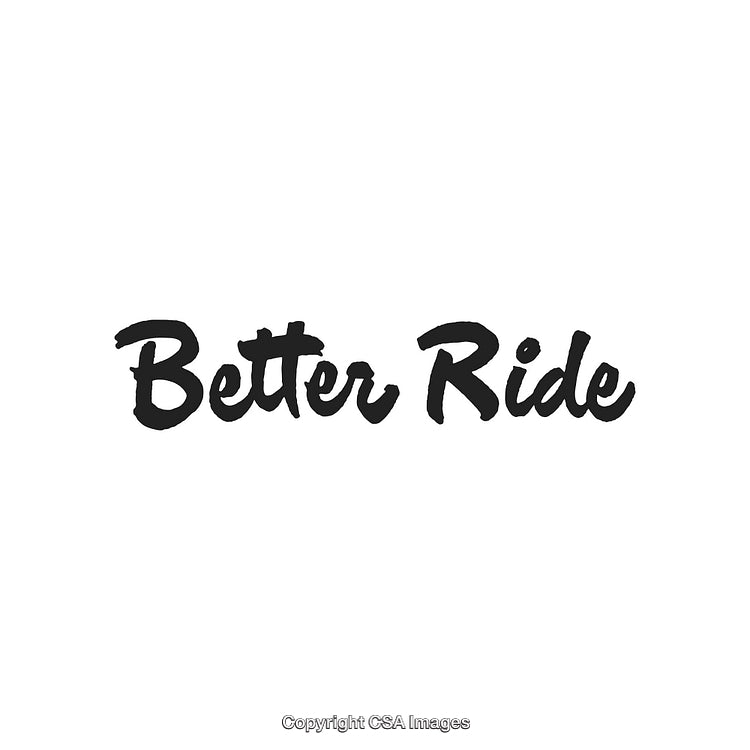Modern Handwritten Wordmark Logo Featuring the Text 'Better Ride'