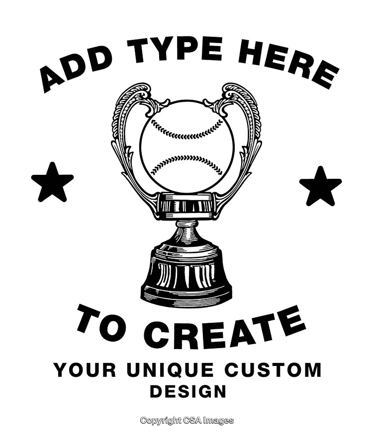 Baseball Trophy Design Format