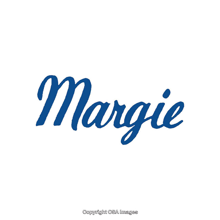 Stylish Blue Typography Design on a Clean White Background