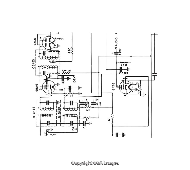 Detailed Technical Circuit Schematic Featuring Electrical Components