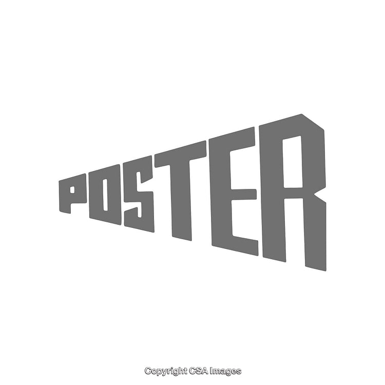 Modern Monochromatic Poster Design with Bold Gray Typography