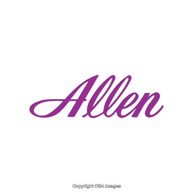 Elegant Purple Cursive Text Design on Clean White Background