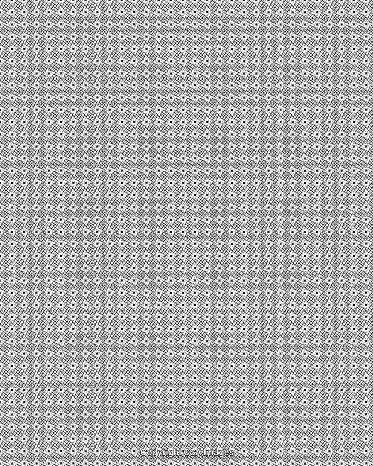 Black and White Geometric Seamless Pattern for Background and Design