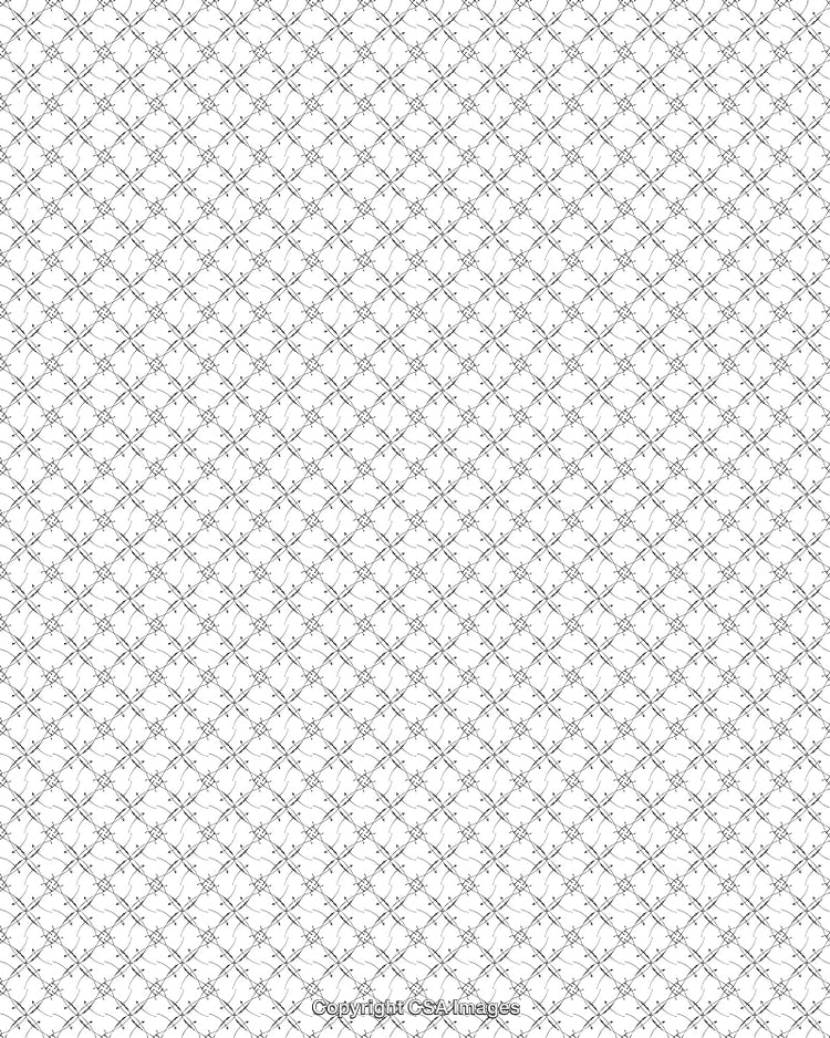 Seamless Geometric Black and White Abstract Pattern for Background Design