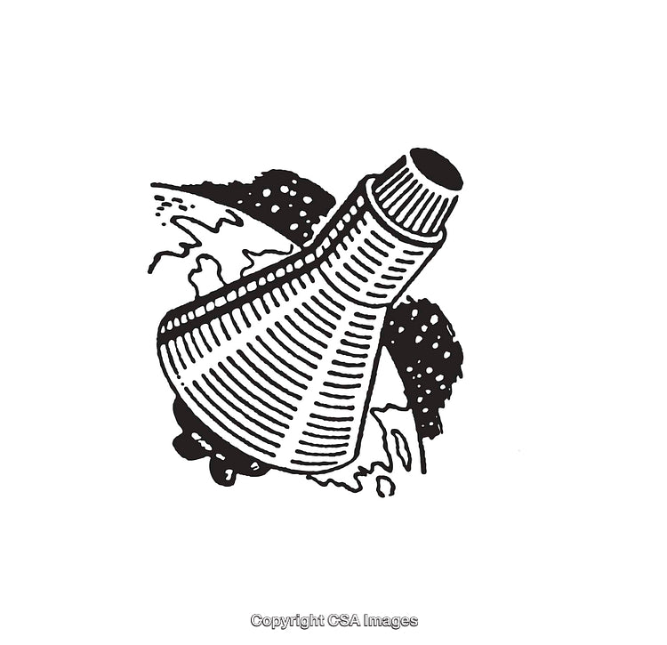 Retro Space Capsule Illustration with Planet and Space Elements