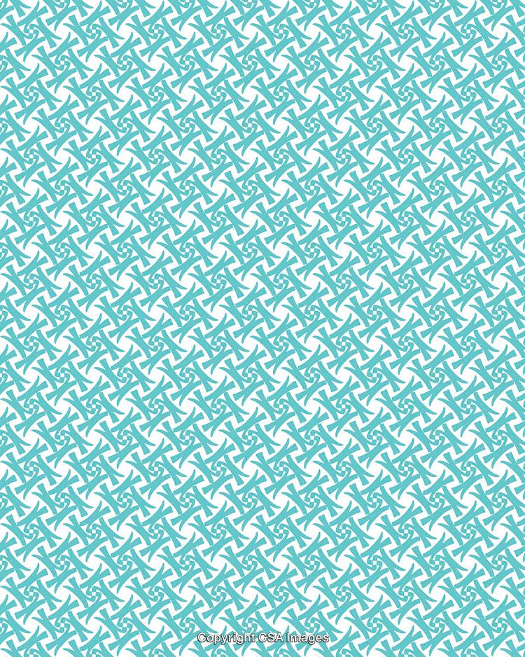 Elegant Blue Pattern Design with Intricate Repeating Geometric Motifs