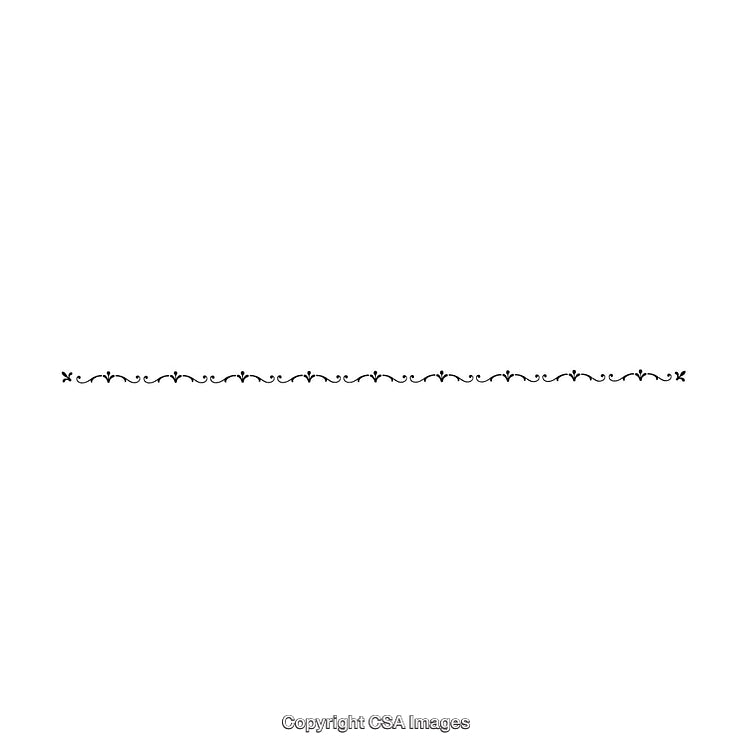 Elegant Black and White Ornamental Border Design