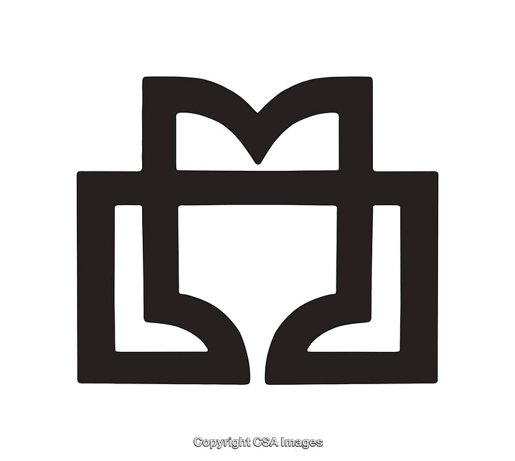 Minimalist Black and White Geometric Logo Design in Monochrome Style