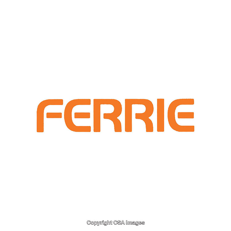 Minimalistic Orange Text Logo Design on White Background