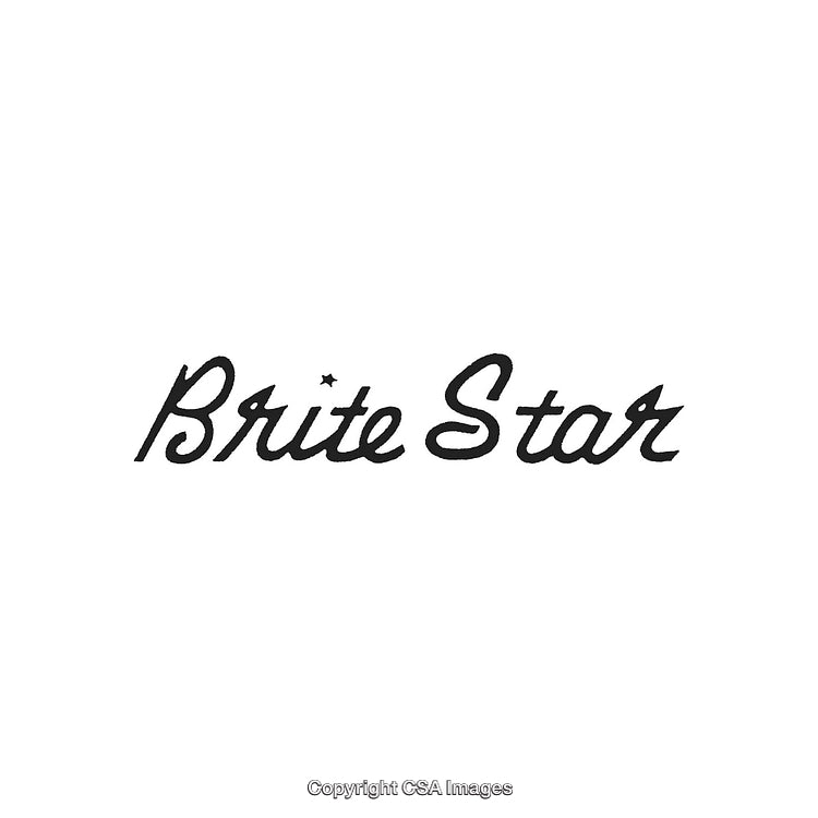 Black Retro Script Logo Design with Stylish Calligraphy and Star Element