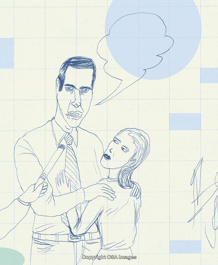 Hand-Drawn Character Sketch Illustrating Interaction and Communication Concept
