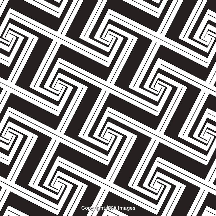 Abstract Black and White Geometric Pattern Background
