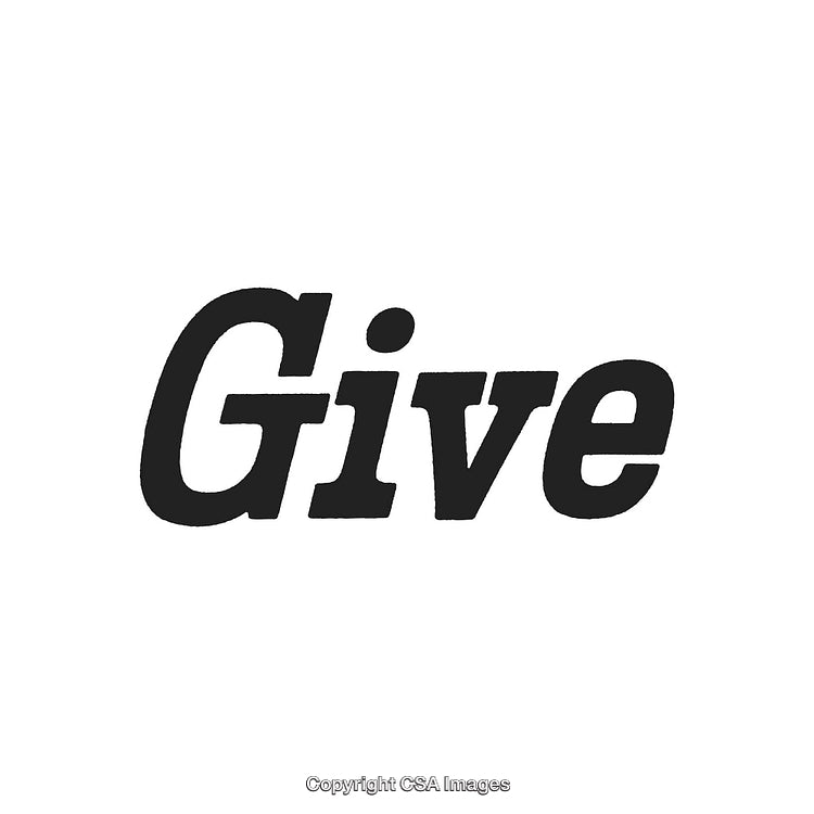 Inspirational Text Design Highlighting the Value of Giving and Generosity