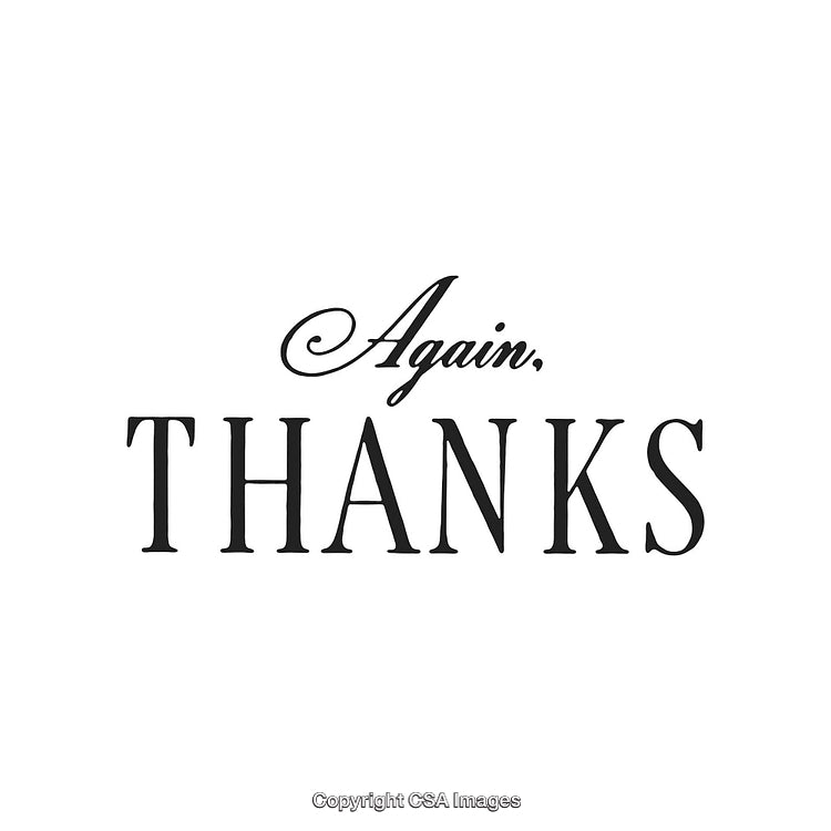 Stylish Typographic Design Expressing Gratitude with Elegant Fonts and Minimalist Style