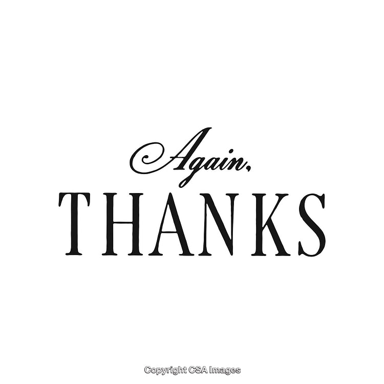 Stylish Typographic Design Expressing Gratitude with Elegant Fonts and Minimalist Style