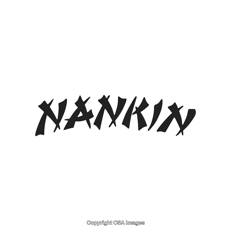 Stylized Black Text Graphic with Unique Font on a Clean White Background