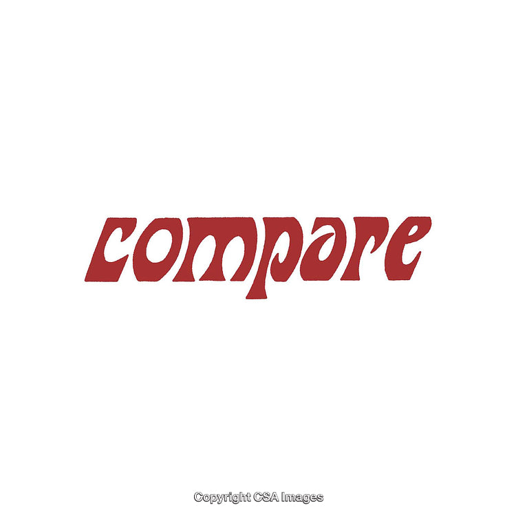 Stylish Bold Red Typographic Design on a Clean White Background