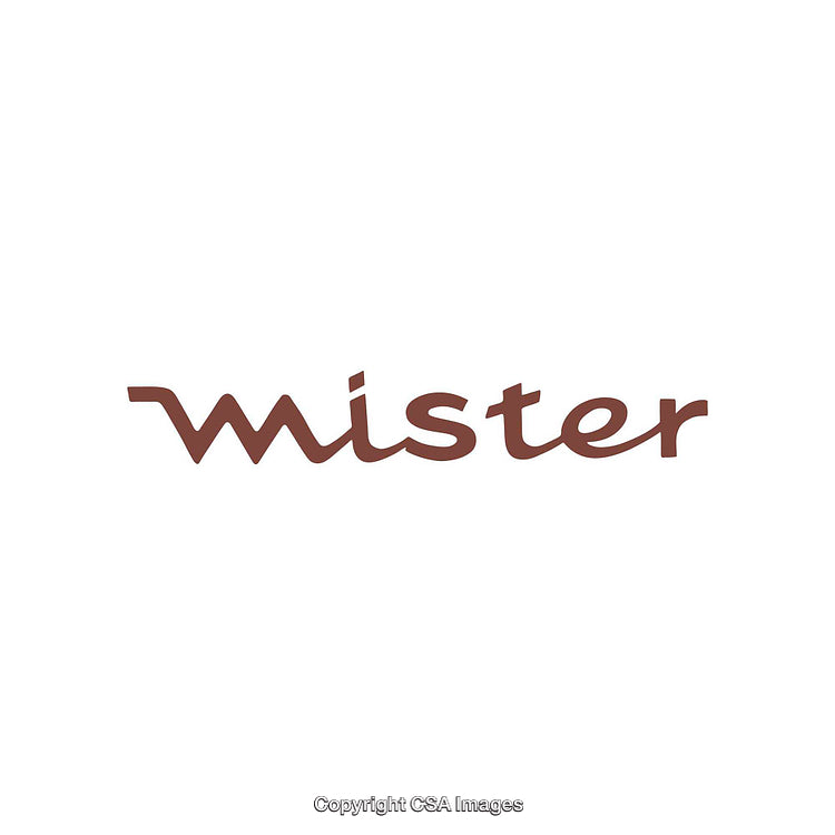 Minimalistic Brown Typography Design on a White Background