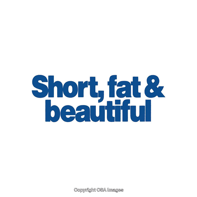 Bold Graphic Typography Statement with Inspiring Words in Blue