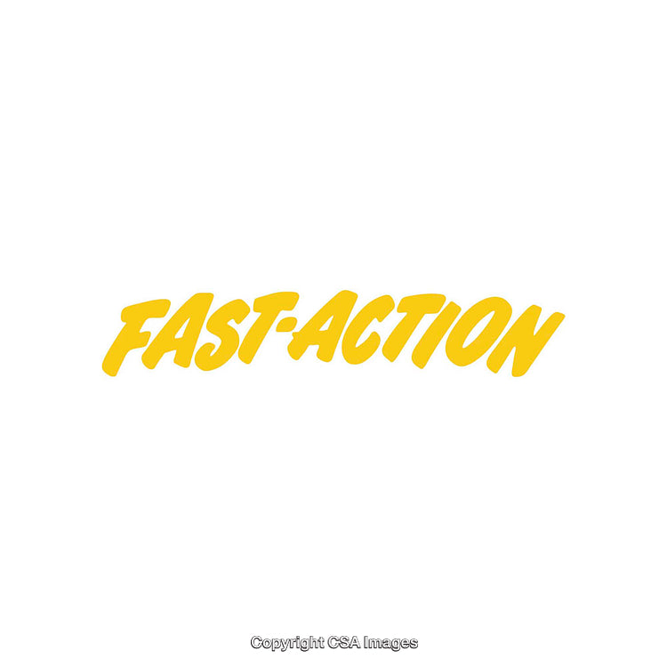 Dynamic Yellow Typography Text Display on Clean White Background