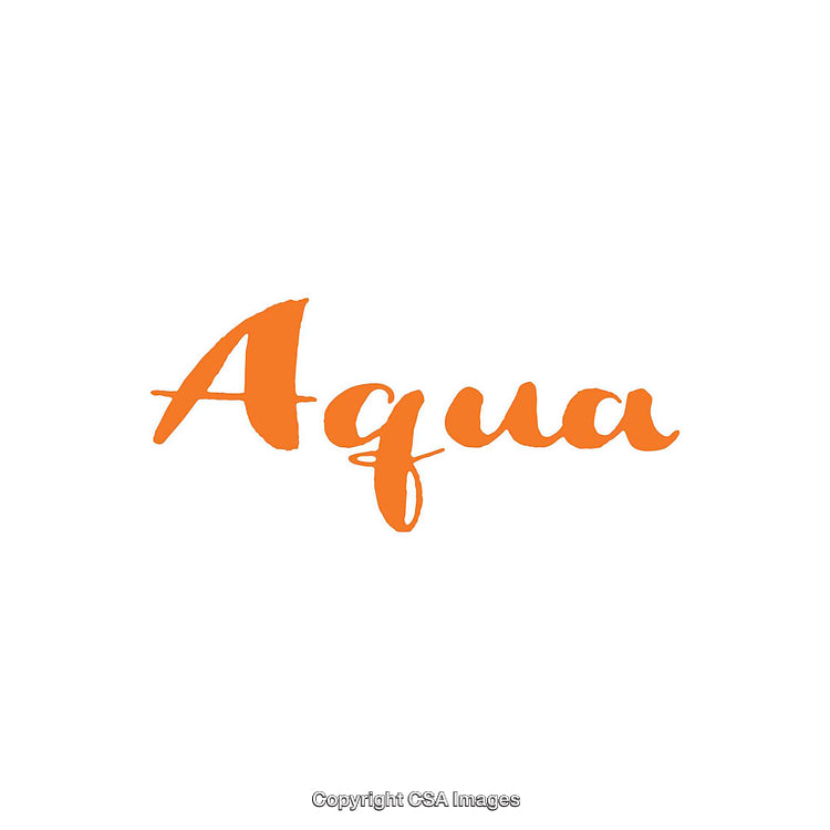 Colorful Orange Brushstroke Text Art Design on a White Background