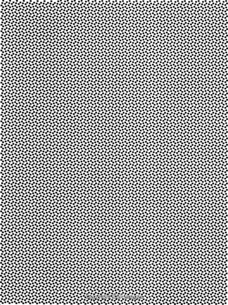 Black And White Geometric Abstract Pattern Grid With Repeating Design