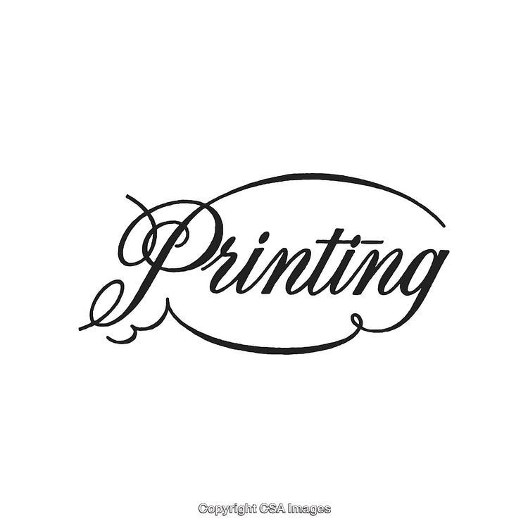 Elegant Black Typography Design with Decorative Flourishes and Script Style