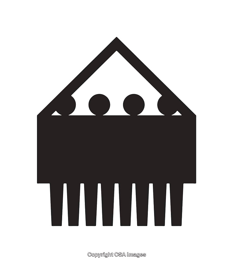 Abstract Symbolic Icon Featuring Geometric Shapes and Conceptual Representation