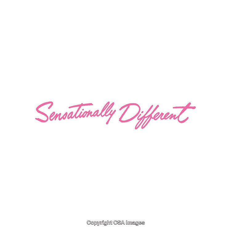 Pink Brushscript Typography Art with White Background