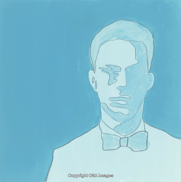 Portrait of a Man with a Bow Tie