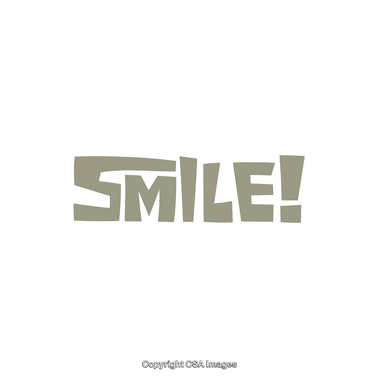 Stylish Minimalist Typography Art Expressing Positivity and Cheerfulness
