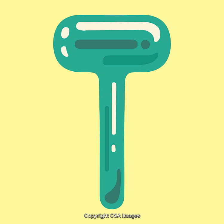 Colorful Artistic Representation of the Letter T in a Modern Style