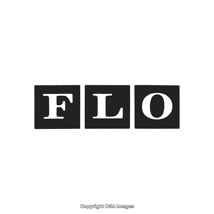 Bold Black and White Logo Design with Text Elements