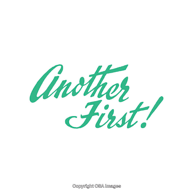 Elegant Green Script Text Illustration with Motivational Phrase on White