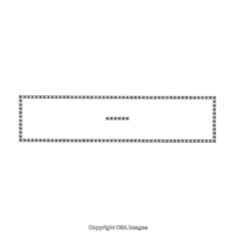 Black and White Geometric Borders with Detailed Patterns and Spacing