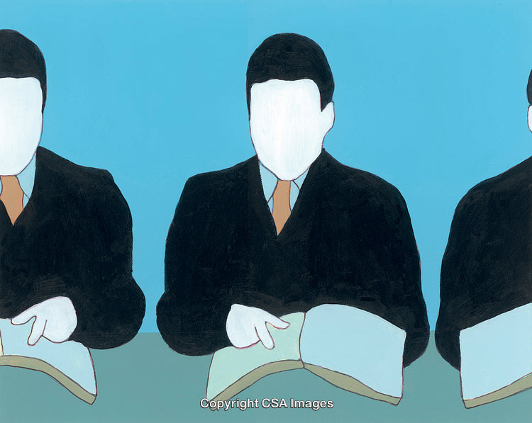 Businessman Reading