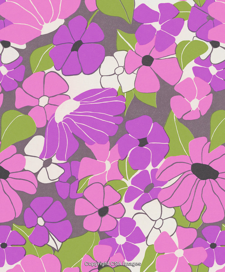 Purple Floral Pattern