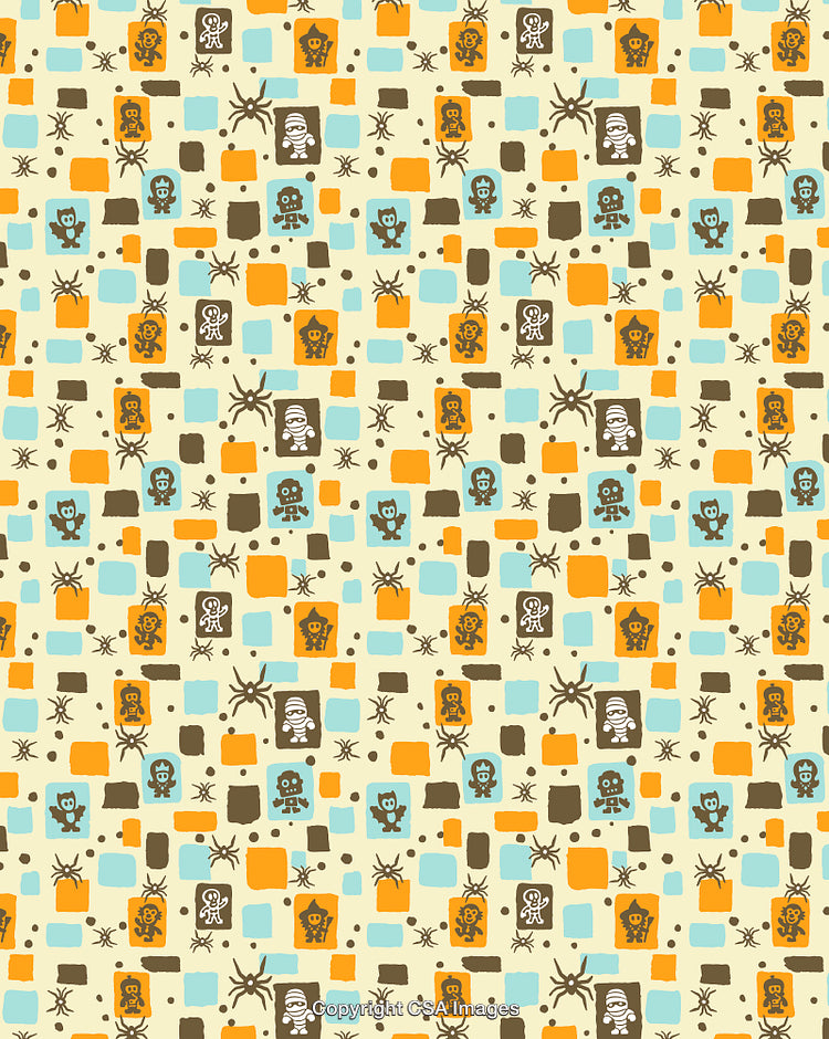 Halloween pattern