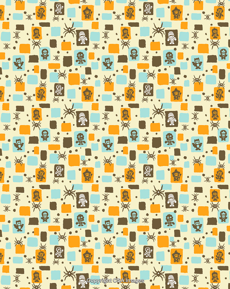 Halloween pattern